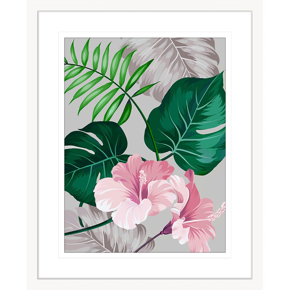 Tahitian Hibiscus | Framed Art | Wall Art Gold Coast | Wallpaper | Innovate Interiors