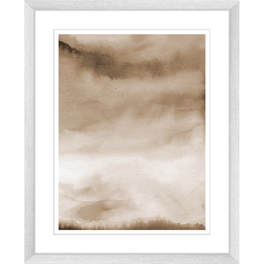 ‘Burnt Horizon’ Watercolour Abstracts | Framed Art | Wall Art Gold Coast | Wallpaper | Innovate Interiors