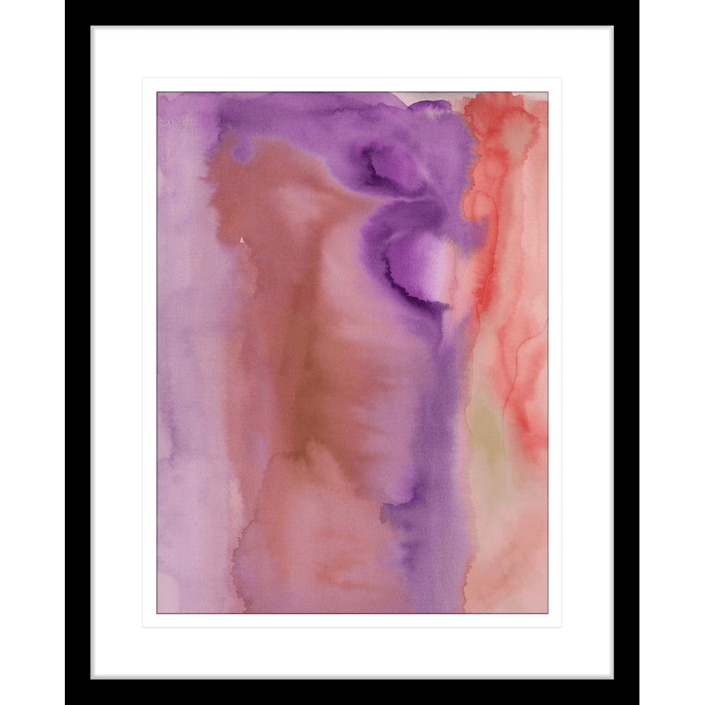 ‘Treble Clef’ Watercolour Abstracts| Framed Art | Wall Art Gold Coast | Wallpaper | Innovate Interiors