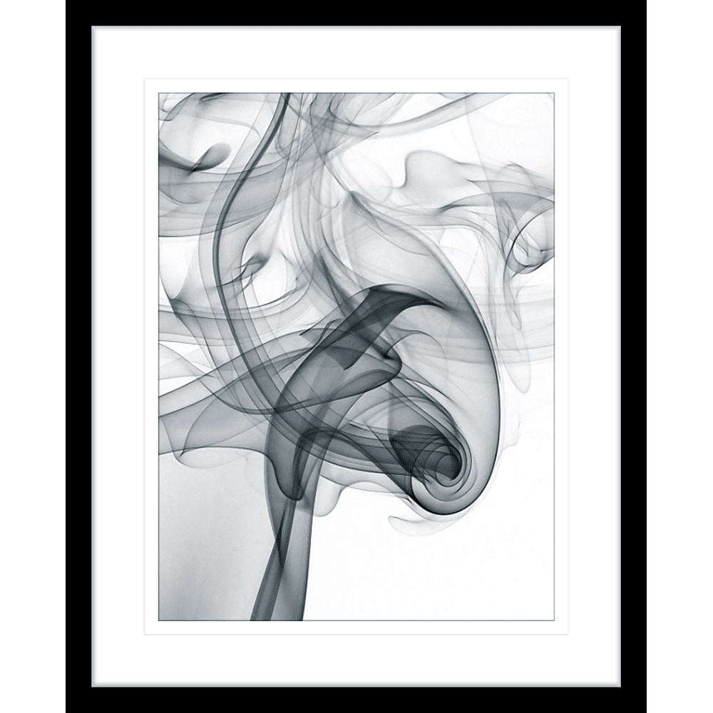 Wisp Smoke Abstract Grey | Framed Art | Wall Art Gold Coast | Wallpaper | Innovate Interiors