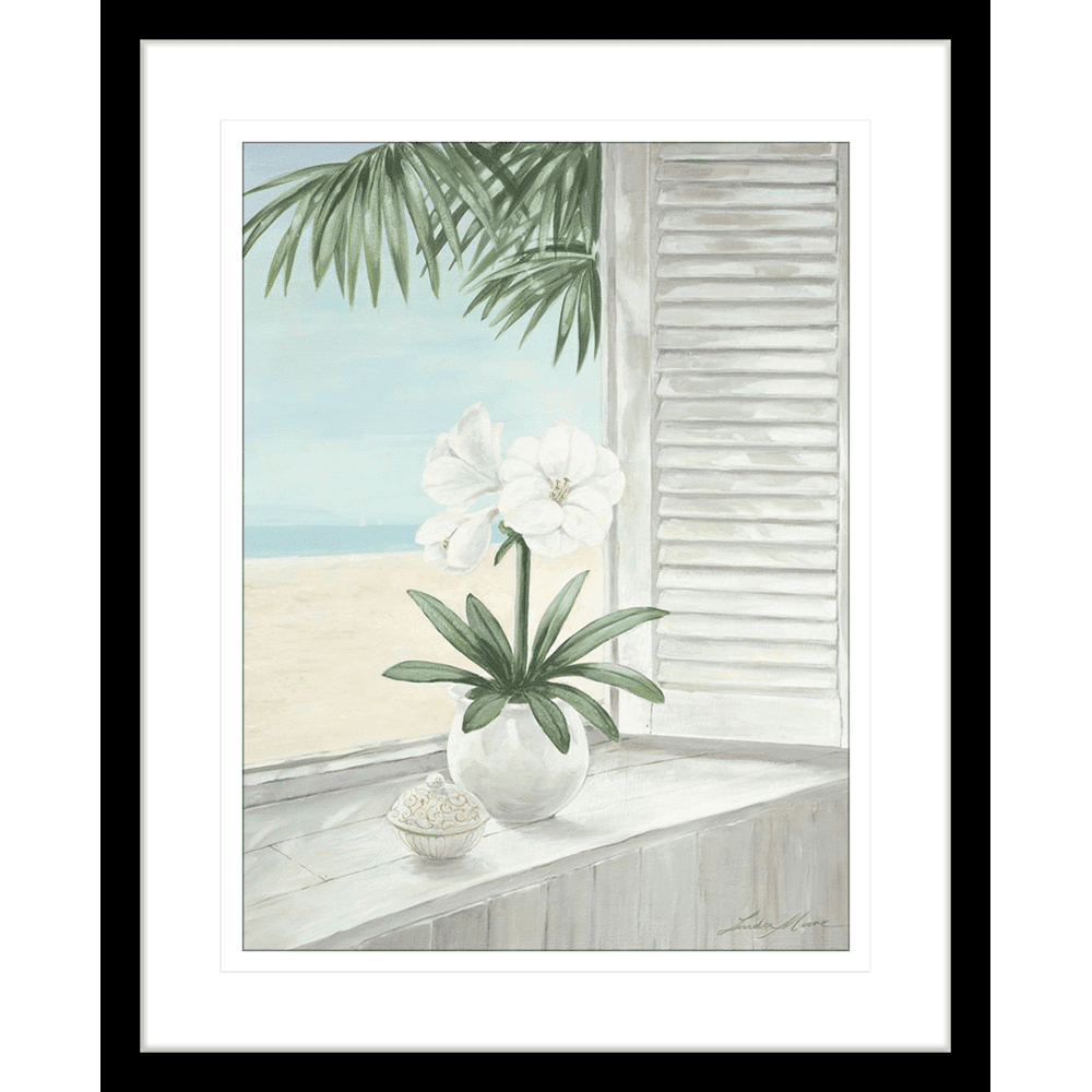 ‘Seaview’ Coastal Vignette | Framed Art | Wall Art Gold Coast | Wallpaper | Innovate Interiors