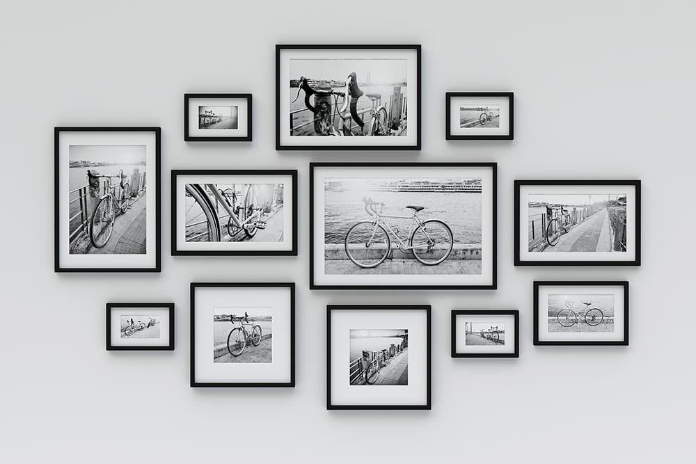 Framing photographs to tell a story