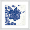 Toile Roses 01 | Silver Framed Artwork