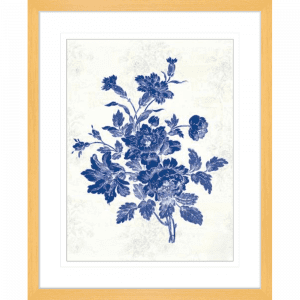 Toile Roses 06 | Oak Framed Artwork