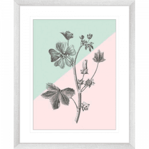 Conversations on Botany 03 | Silver Framed Artwork
