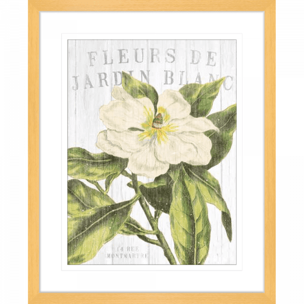 Fleuriste Paris | Oak Framed Artwork
