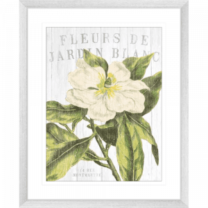 Fleuriste Paris | Silver Framed Artwork