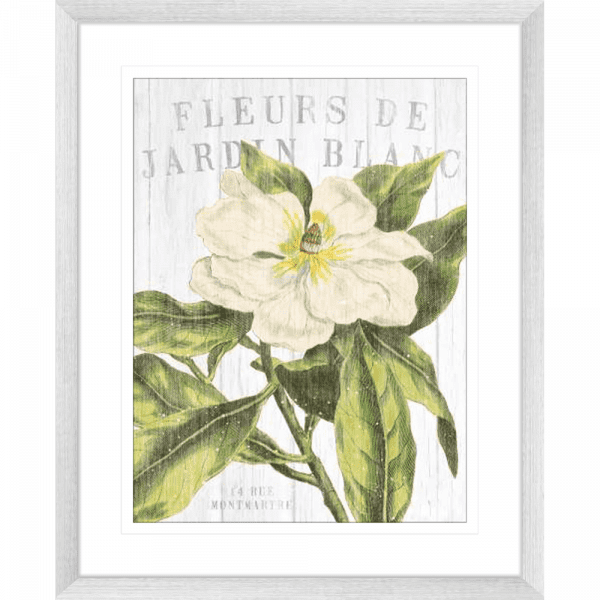 Fleuriste Paris | Silver Framed Artwork