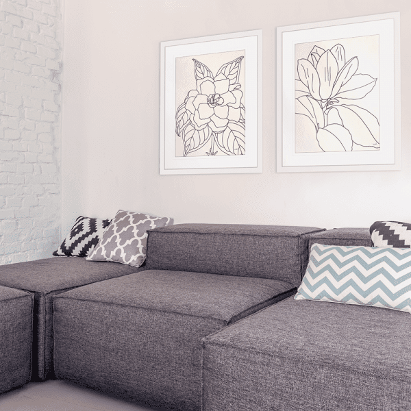 Line Drawing | Artwork Styled Room