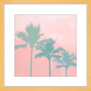 Surf & Sunsets 01 | Oak Framed Artwork