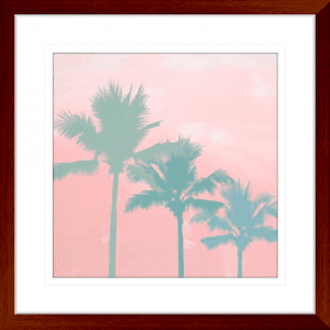 Surf & Sunsets 01 | Teak Framed Artwork