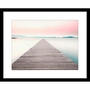 Surf and Sunsets 03 | Black Framed Artwork