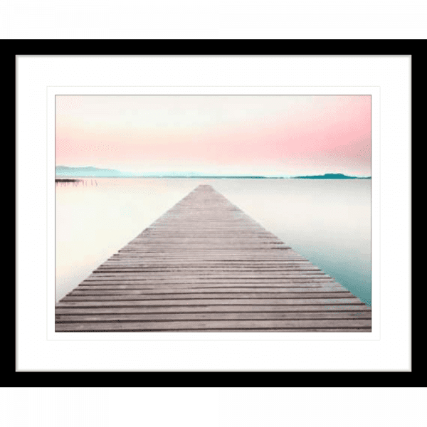 Surf and Sunsets 03 | Black Framed Artwork
