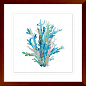Sea Glass 03 | Teak Framed Artwork