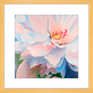 Pastel Petals 01 | Oak Framed Artwork