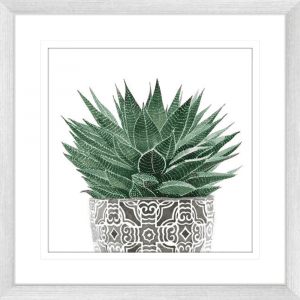 Green Thumb 01 | Silver Framed Artwork