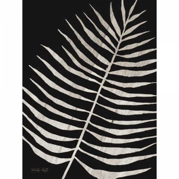 Palm Frond on Wood 01 | Print or Canvas