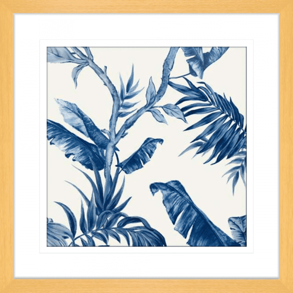 Tropical Paradiso 01 | Oak Framed Artwork