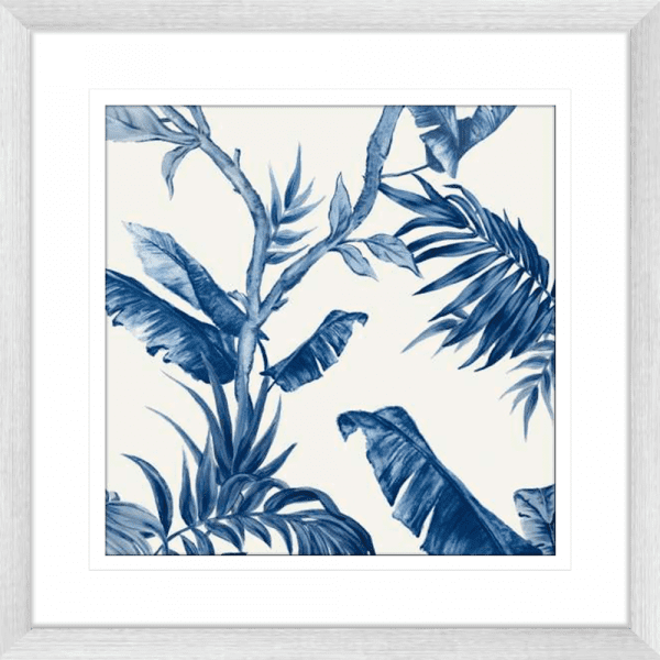 Tropical Paradiso 01 | Silver Framed Artwork