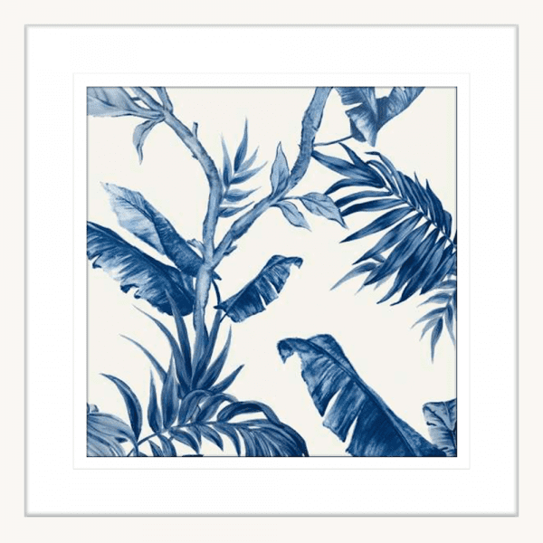Tropical Paradiso 01 | White Framed Artwork