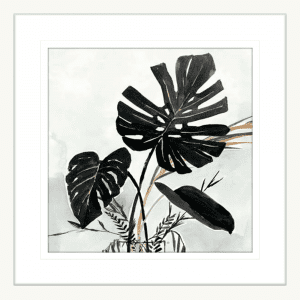 Oasis Palms 02 | White Framed Artwork