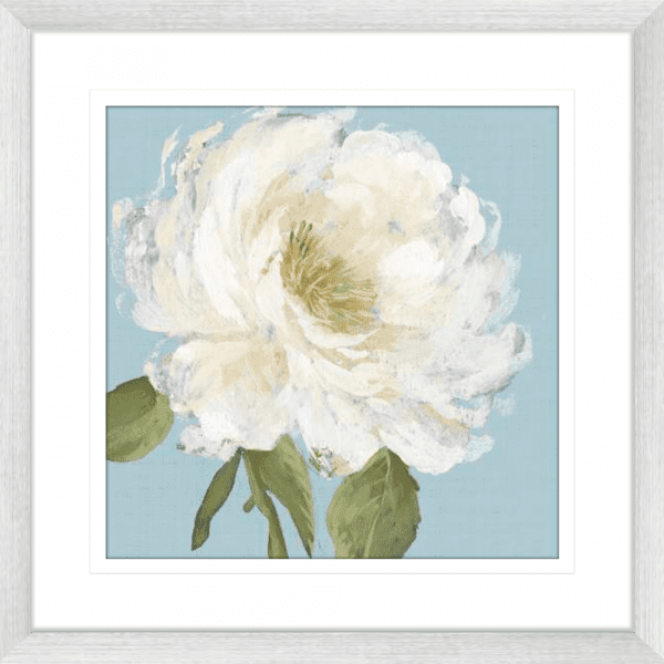 Flowers by the Sea 01 | Silver Framed Artwork