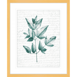 Pressed Leaves 01 | Oak Framed Artwork