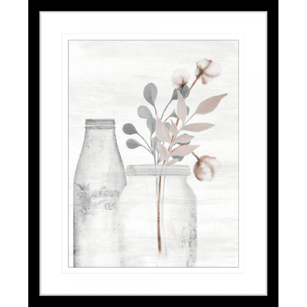 Wildflower Hope 01 | Black Framed Artwork