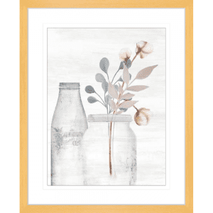 Wildflower Hope 01 | Oak Framed Artwork