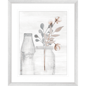 Wildflower Hope 01 | Silver Framed Artwork