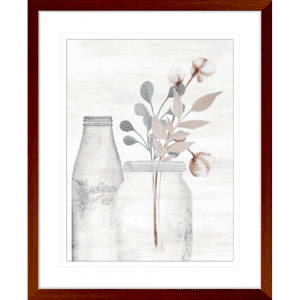 Wildflower Hope 01 | Teak Framed Artwork