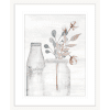 Wildflower Hope 01 | White Framed Artwork