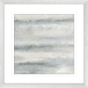 Soft Layers of Blue 02 | Silver Framed Artwork