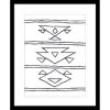 Angular Tapestry 02 | Black Framed Artwork