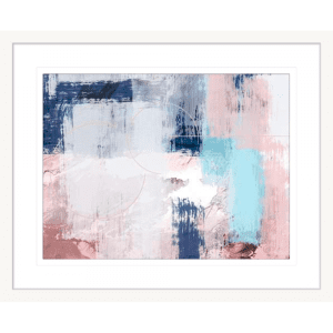 Spring Distressed 2 | White Framed Artwork
