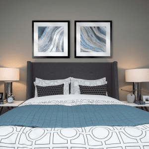 Silver Agate | Artwork Styled Room