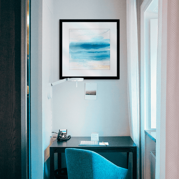 Indigo Seascape II | Artwork Styled Room