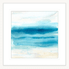 Indigo Seascape II | White Framed Artwork