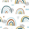 Earthchild Rainbows Brooklyn | Wallpaper Swatch