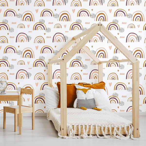 Earthchild Rainbows Florence | Wallpaper Styled Room