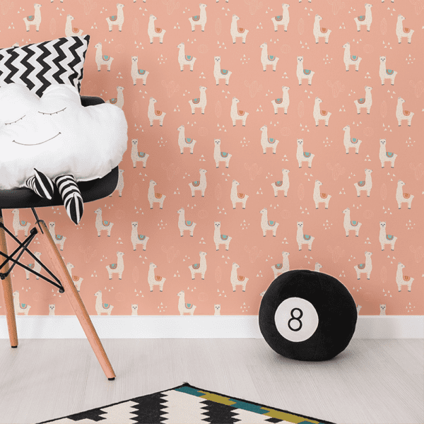 Lilo Llama Fiesta | Wallpaper Styled Room