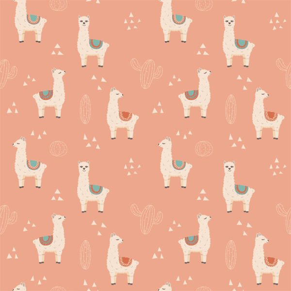 Lilo Llama Fiesta | Wallpaper Swatch