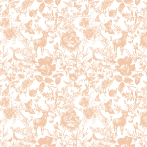 Enchanted Forest Peaches & Cream | Wallpaper Swatch