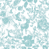 Enchanted Forest Minted | Wallpaper Swatch
