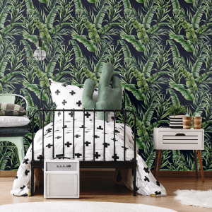 Moody Jungle | Wallpaper Styled Room