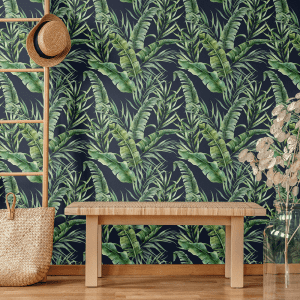 Moody Jungle | Wallpaper Styled Room