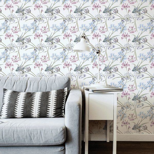 Spring Posy | Wallpaper Styled Room