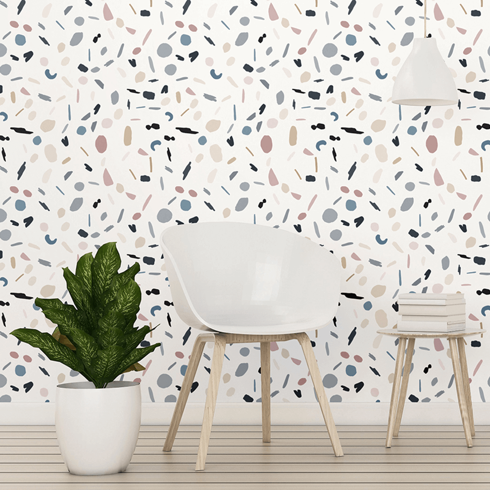 Terrazzo Fabric, Wallpaper and Home Decor | Spoonflower