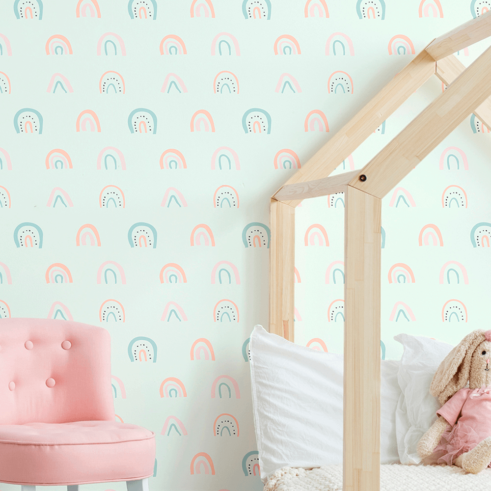 KIDS ROOM MAKEOVER WITH MINTED WALL MURALS  Place Of My Taste